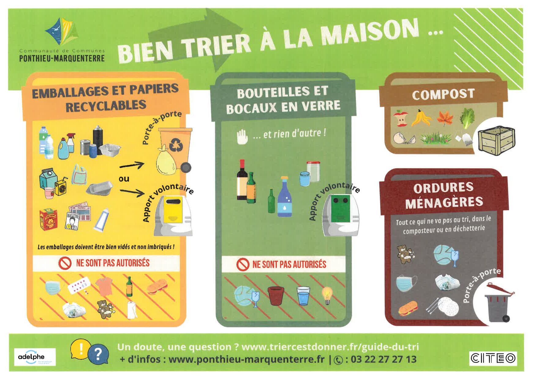 Lire la suite à propos de l’article Horaires des déchetteries