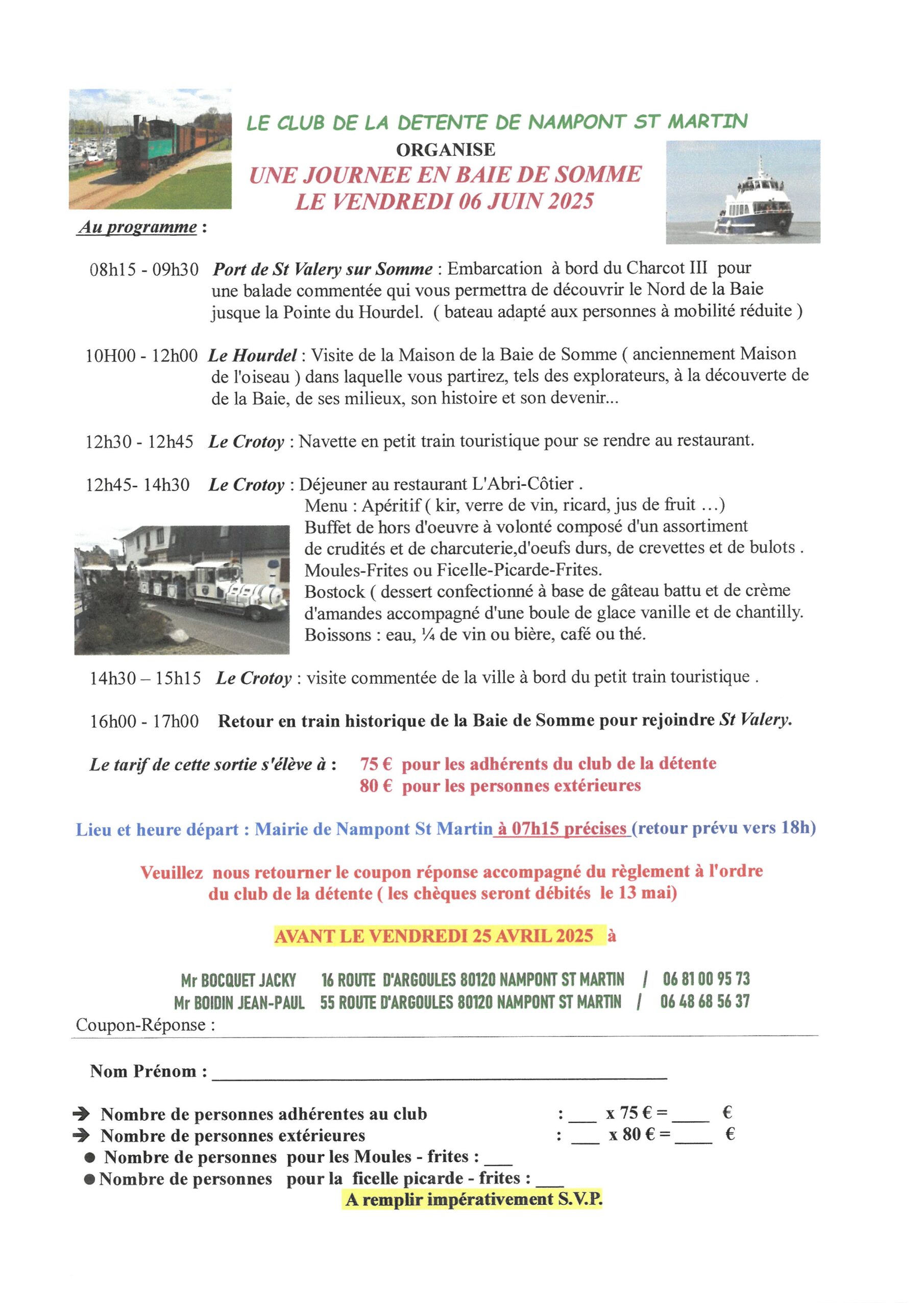 You are currently viewing Journée en Baie de Somme – le vendredi 06 juin 2025