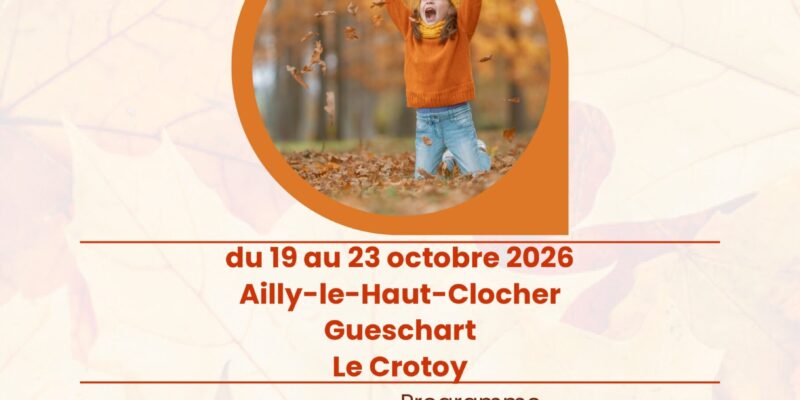 EXTRASCOLAIRE – ALSH automne 2026